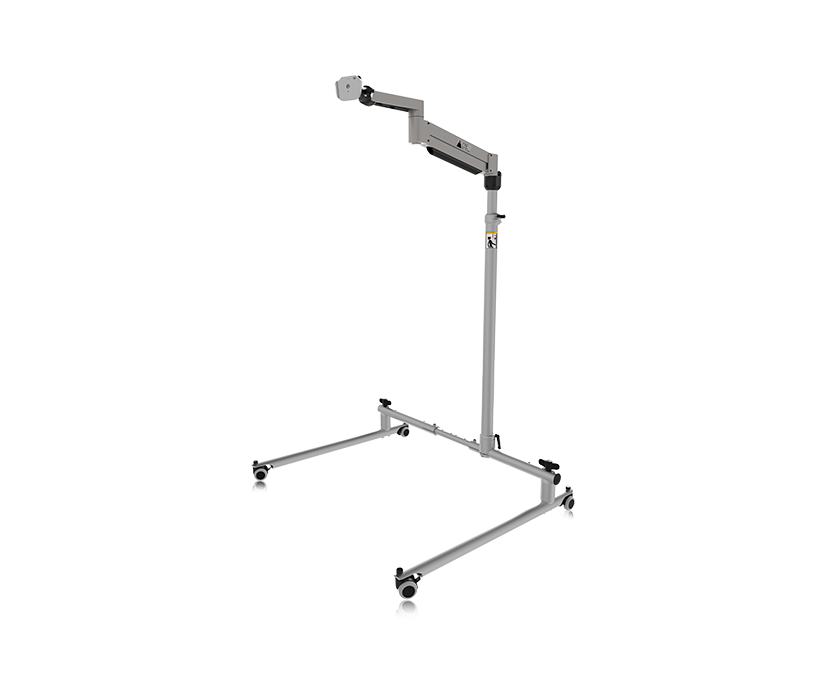 Tobii Dynavox Floating Arm and Foldable Legs (FS VarioFloat QP) ConnectIT Rolling Floorstand Mount