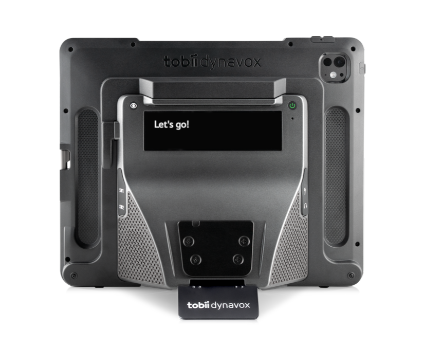 Tobii Dynavox TD Pilot device featuring the partner window