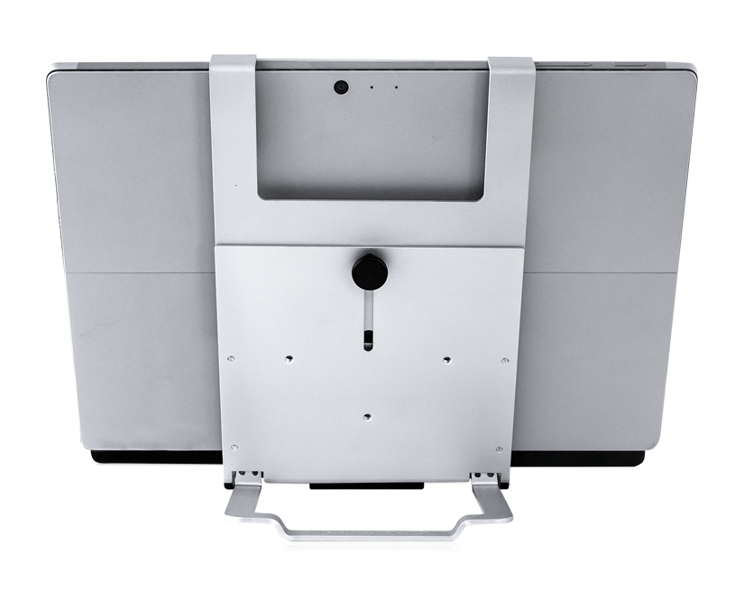 PCEye brackt back view with tablet