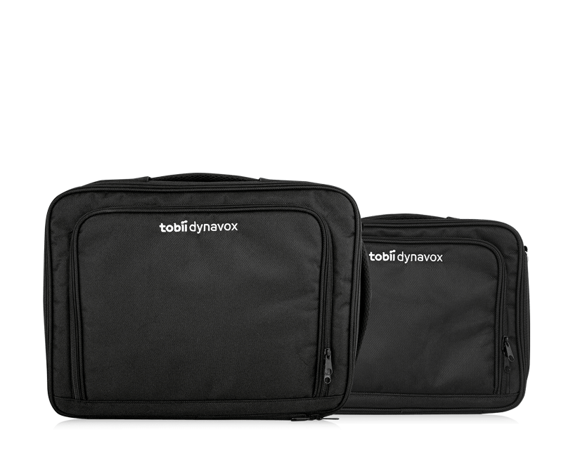 Small and Large Tobii Dynavox travel bags
